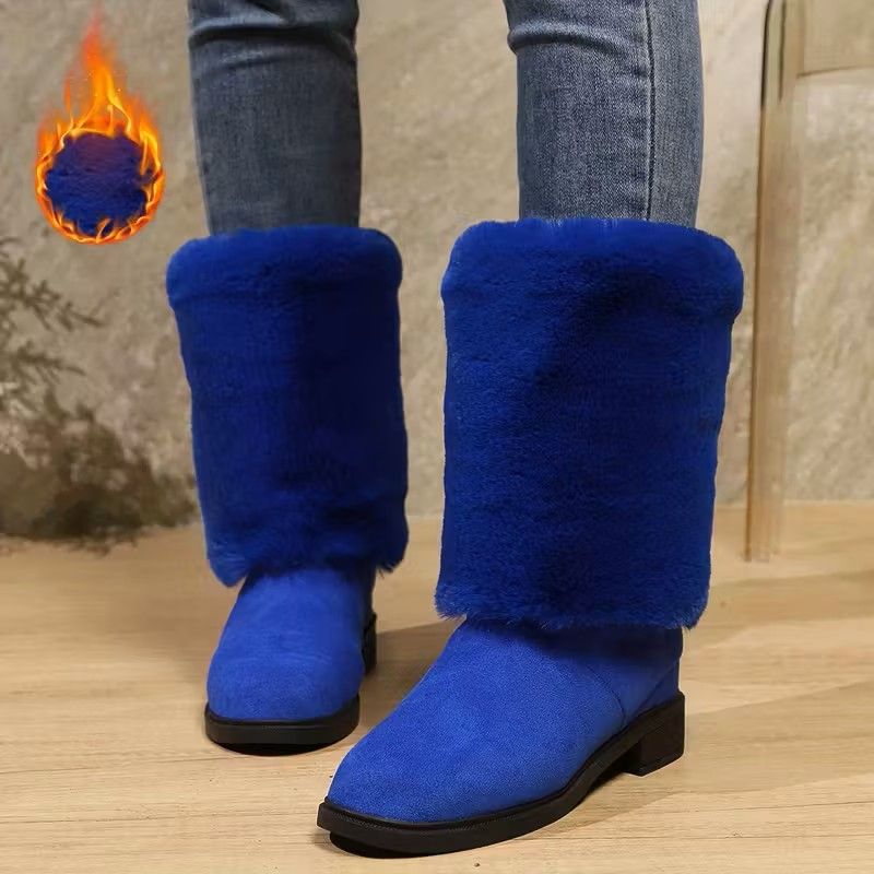 Women's Plush-Lined Boots In 6 Colors