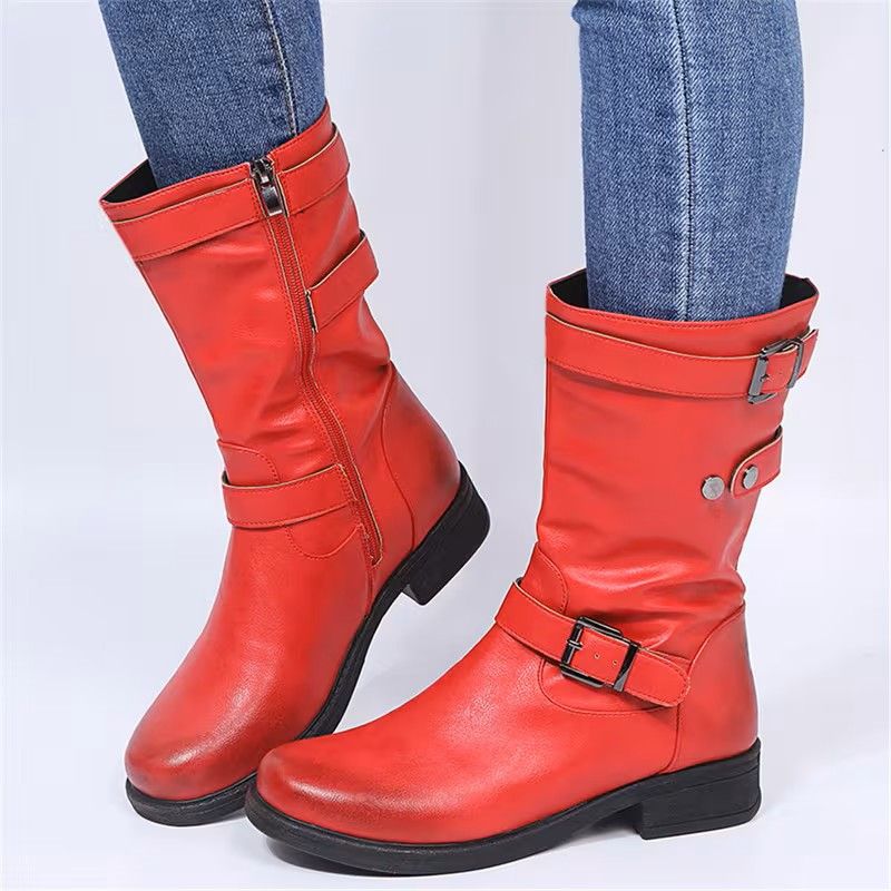 Women's Riding Boots | Wide Width Mid Calf In 4 Colors