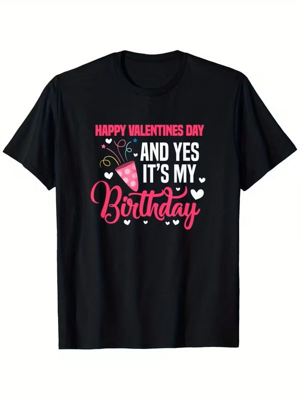 Valentine's Day & Birthday T-Shirt Funny Romantic Heart