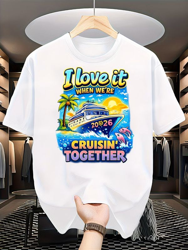 Family Cruise "I Love Our Cruise Together" T-Shirt in 2 Colors