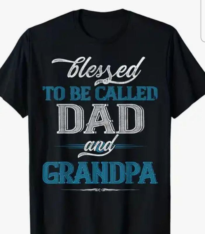 ​Men's Blessed to Be Called Dad & Grandpa Great Father's Day Tee