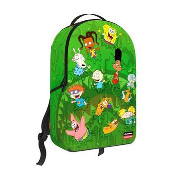 sprayground 90S NICK SLIME DRIP DLXR BACKPACK