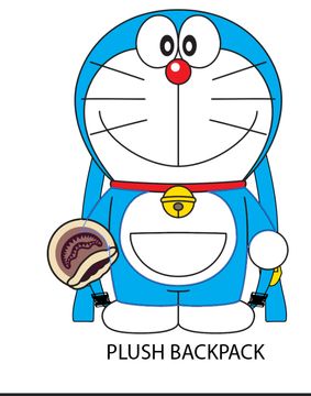 sprayground DORAEMON PLUSH BEAR