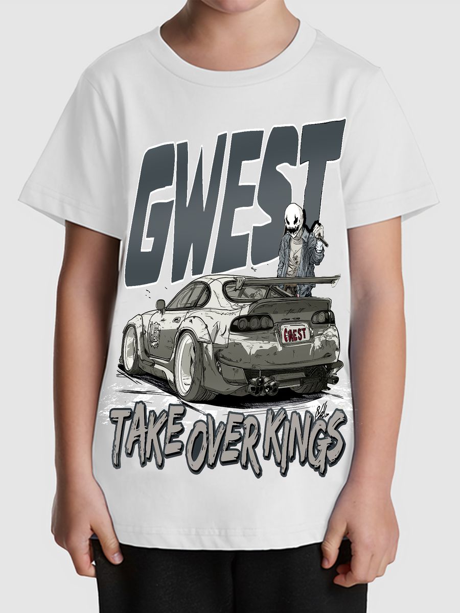G WEST KIDS CLAIM THE CROWN TEE