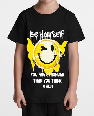 G WEST KIDS BE YOURSELF TEE