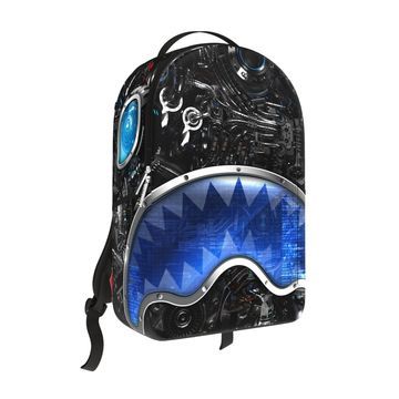 sprayground FULL MECHANICAL SHARK DLXR BACKPACK