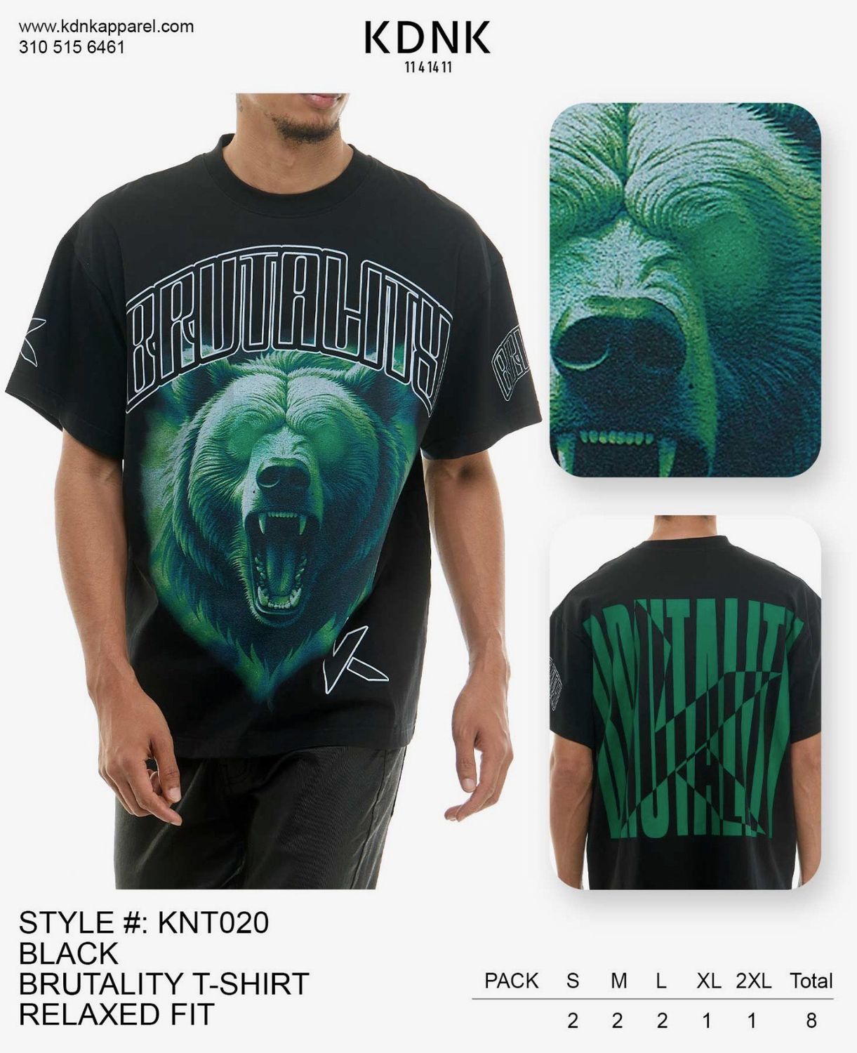 Kdnk brutality t shirt