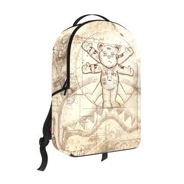 sprayground DIABLO BEAR RENAISSANCE DLXR BACKPACK