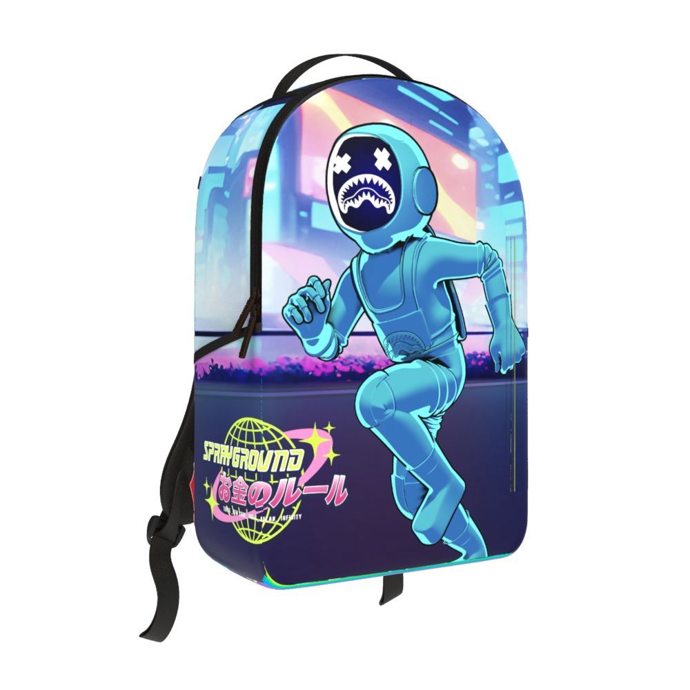 sprayground FUTURE CITY OF WORLDS ASTRO DLXSV BACKPACK