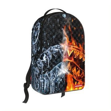 sprayground FIRE &amp; ICE SHARK DLXSV BACKPACK