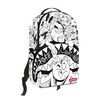 sprayground  HEAVY SHARKMOUTH DOODLE DLXSV BACKPACK