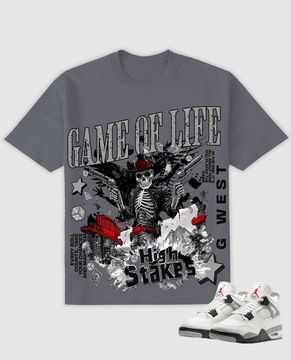 G WEST GAME OF LIFE TEE
