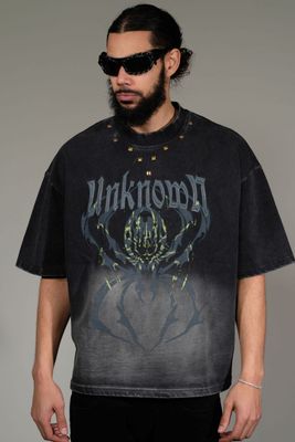 unknown studded spider tee
