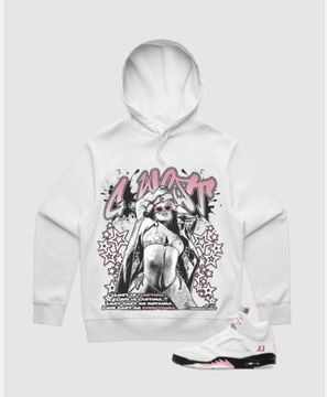 G WEST RHINESTONE HEAT CHECK HOODIE