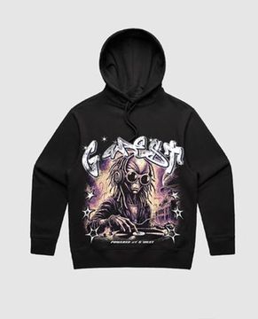 G WEST NO PULSE, JUST VIBES HOODIE