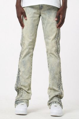 WAIMEA SIDE STUD STACKS JEANS