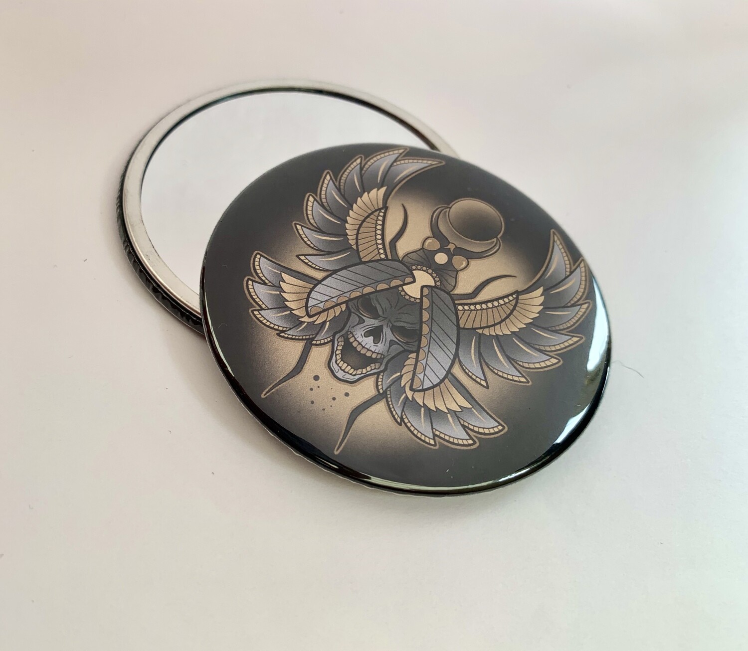 Scarab Pocket Mirror