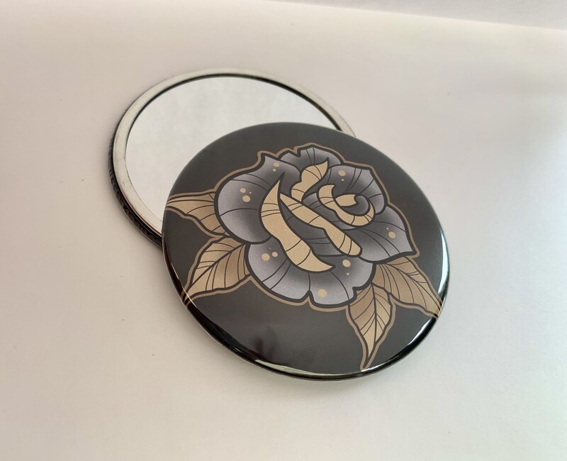 Rose Pocket Mirror