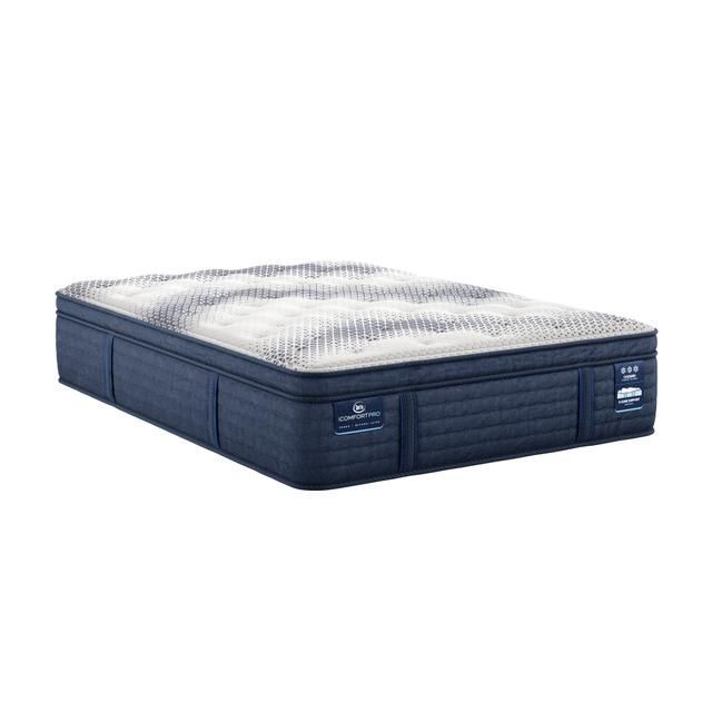 iComfortPro Buckingham 16 iComfortPro Buckingham 16" Latex Foam Plush Pillow Top Mattress -Queen