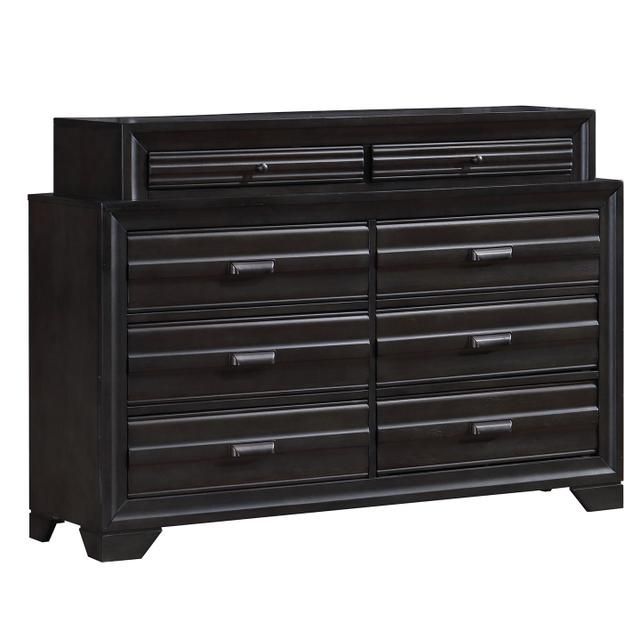 Antique Grey Dresser