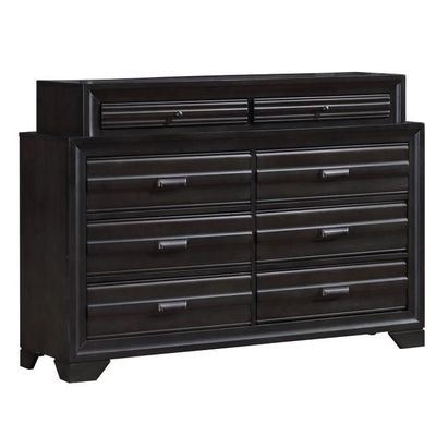 Antique Grey Dresser
