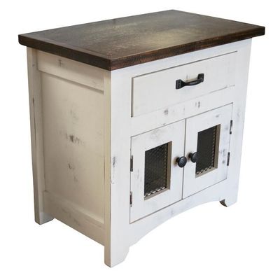 Mesh Nerowhite/rodeo Nightstand