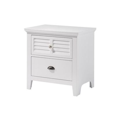Cottage Bay White Nightstand