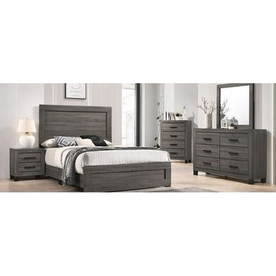 Salt Creek Grey Queen Bed, Dresser, Mirror