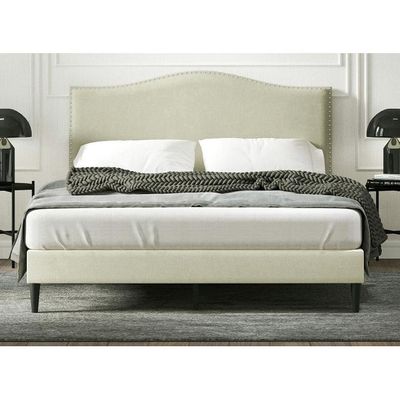 Leighford Beige King Bed