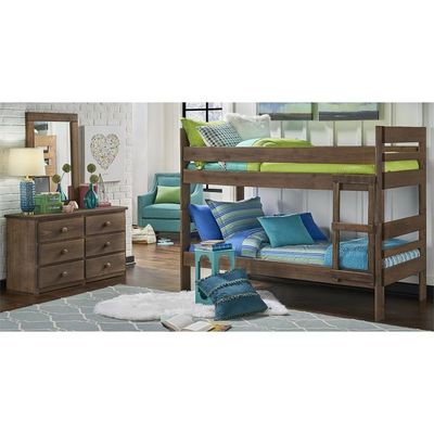 Chestnut Twin/twin Rails