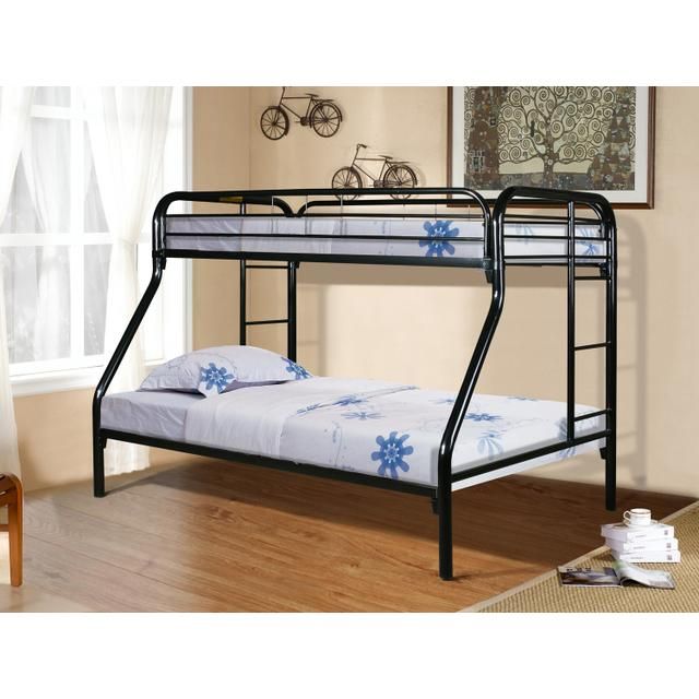 Black Twin/full Bunkbed Black Twin/full Bunkbed