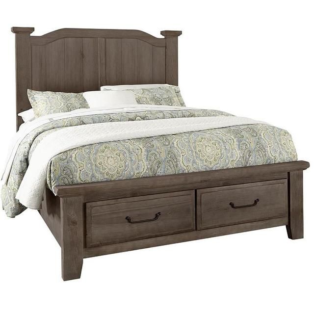 Lumbermill Saddle Grey Queen Bed Lumbermill Saddle Grey Queen Bed