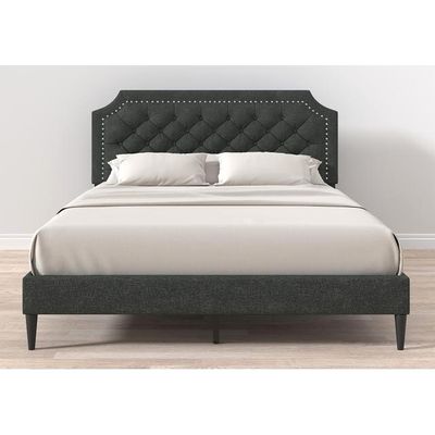 Hanfield Gray Queen Bed