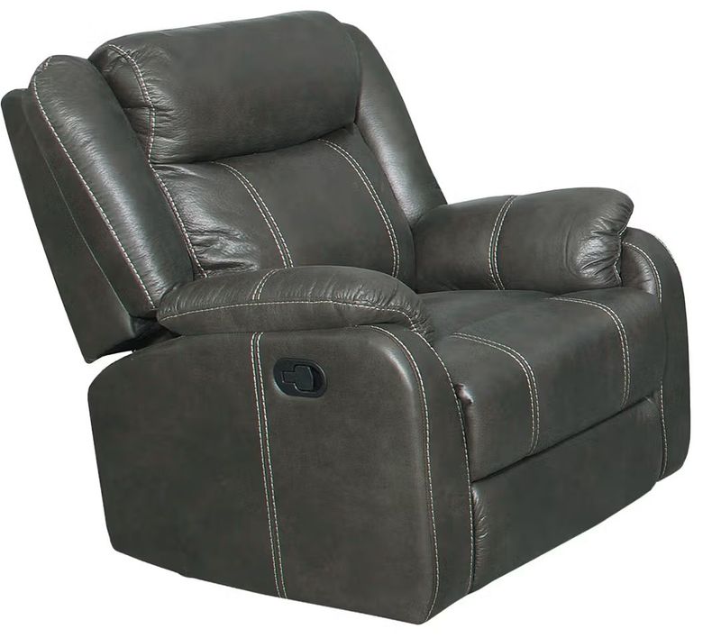 Gin Rummy Charcoal Chaise Glider Recliner Gin Rummy Charcoal Chaise Glider Recliner