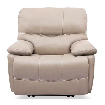 Colt Taupe Power Zero-g Recliner LEATHER