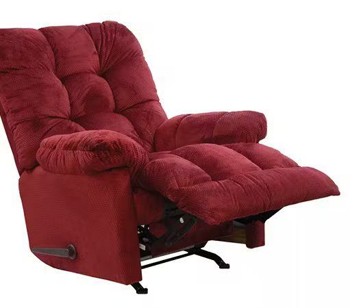 Nettles Merlot Rocker Recliner W/heat & Massage