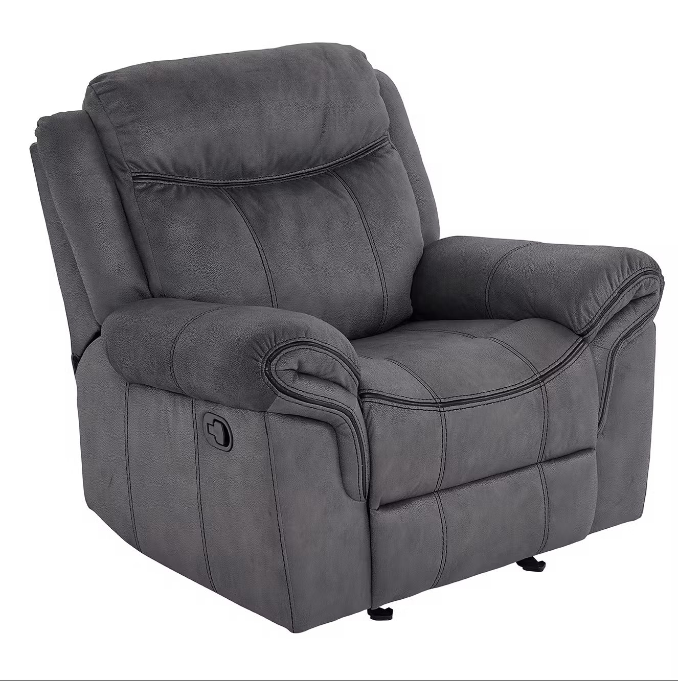 Knoxville Gray Glider Recliner Knoxville Gray Glider Recliner