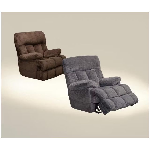 Pwr Headrest/Lumbar Pwr Lay Flat Recliner w/Heat & Massage