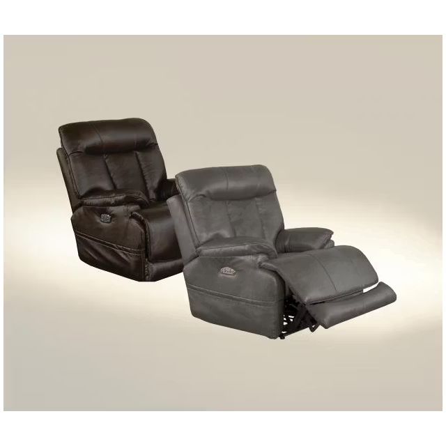 Pwr Headrest w/Lumbar Pwr Lay Flat Recliner w/Ext Ottoman Pwr Headrest w/Lumbar Pwr Lay Flat Recliner w/Ext Ottoman