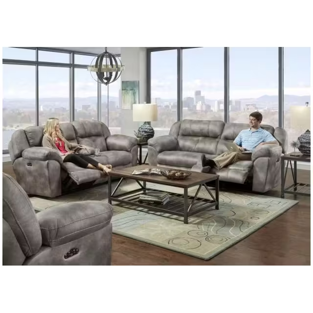 Power Headrest w/ Lumbar Power Lay Flat Recliner  Ferrington 189 Model #7618907