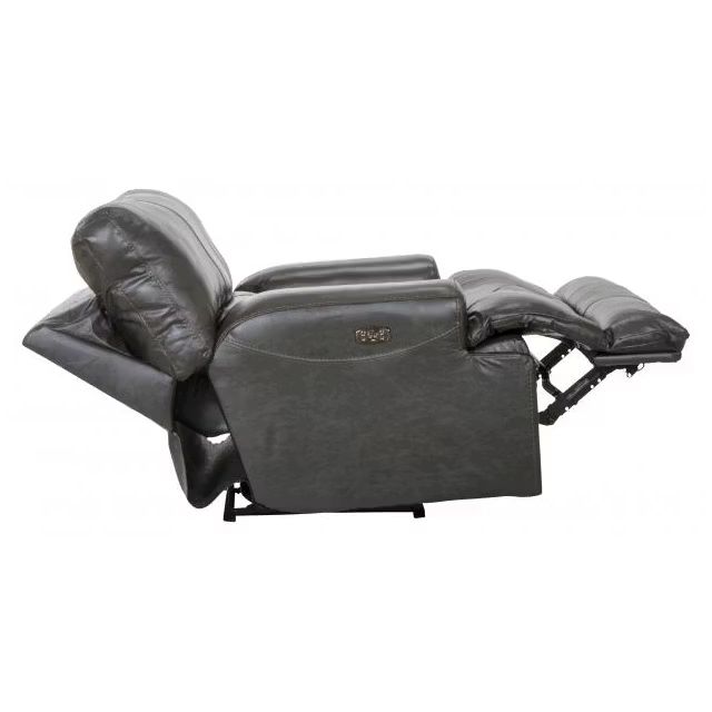 Power Headrest w/Lumbar Lay Flat Recliner Wembley 458 Model #7645807
