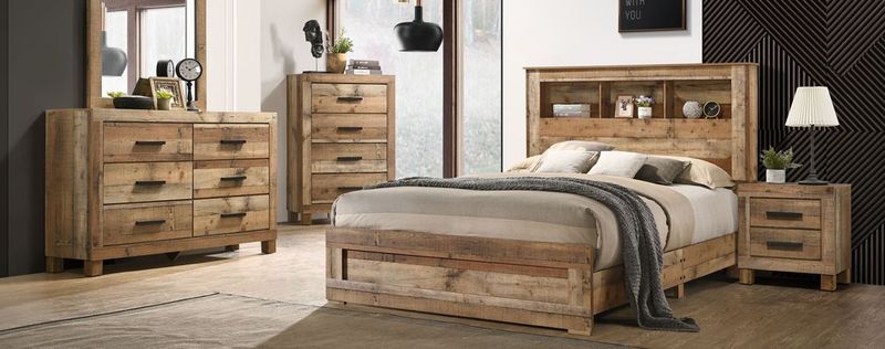 Salt Creek Sand Bookcase Bedroom C8311B