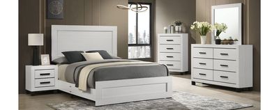 Salt Creek White Bedroom C8377A