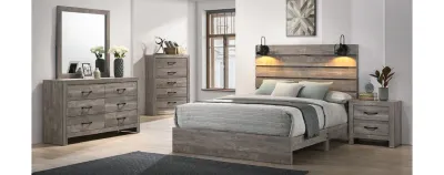 Cameron Grey Bedroom G8358