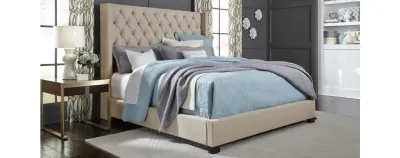 Warren Beige Complete Bed 94250