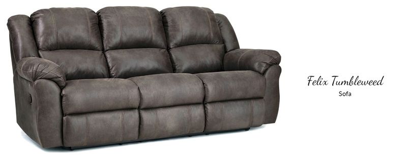 213-30-FT MANUAL RECLINING sofa Felix Tumbleweed