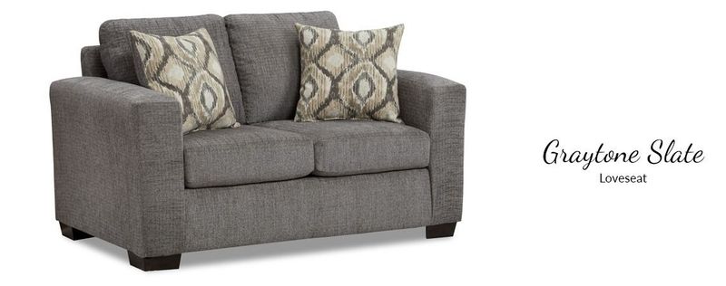 AF3600 Graytone Slate Loveseat