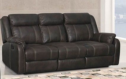 LV7303-S-GR Gin Rummy Charcoal RECLINING SOFA