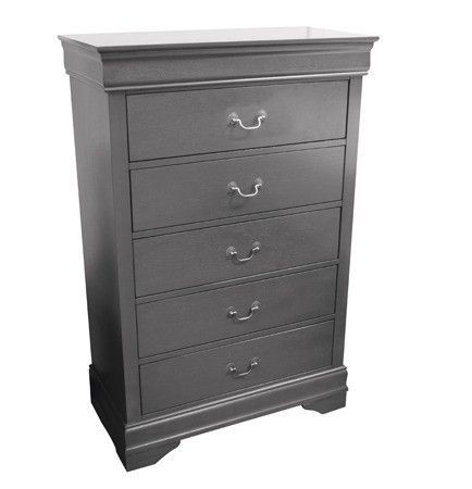 Louis Philippe Grey Chest C4935A020