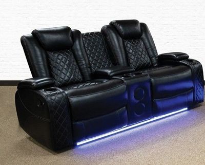 U1769 Omega Black SOFA U1769 Omega Black SOFA